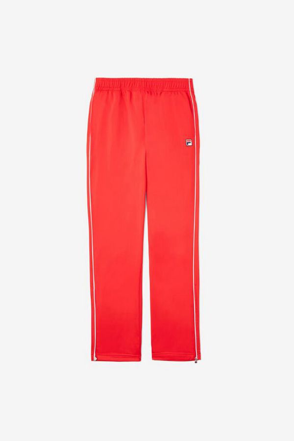 Fila Italia Track Women's Pants - Red/White,NZ 342-58974